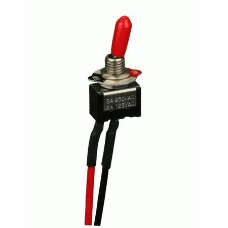 METRA ELECTRONICS TOGGLE SWITCH MINI 20 INCH LEADS ON-OFF, PK 5 IBMTS